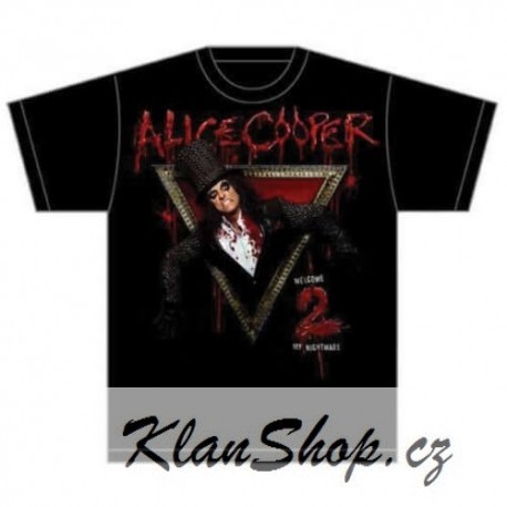 Tričko Alice Cooper - Welcome To My Nightmare