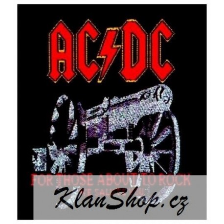 Nášivka AC/DC - For Those About To Rock