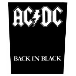 Nášivka  AC/DC - Back In Black