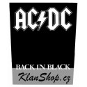 Nášivka  AC/DC - Back In Black