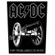 Nášivka AC/DC - For Those About To Rock