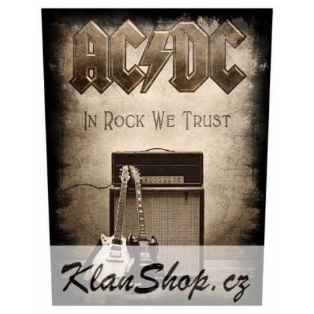 Nášivka AC/DC - In Rock We Trust
