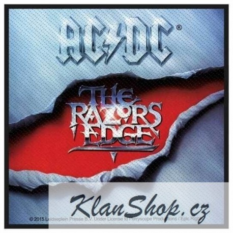 Nášivka AC/DC - The Razors Edge