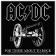 Nášivka AC/DC - For Those About To Rock