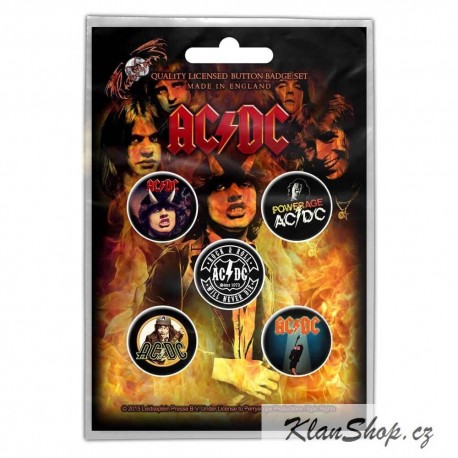Set Placek AC/DC - Highway To Hell