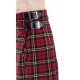 Pánský kilt Queen Of Darkness - Červenožlutý kilt
