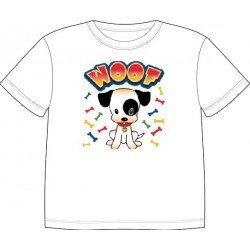 Dětské tričko s potiskem zvířat - Psí štěně