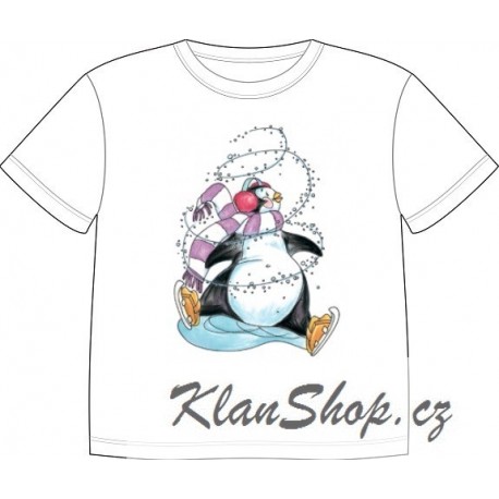 Dětské tričko s potiskem zvířat - Tučňák