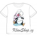 Dětské tričko s potiskem zvířat - Tučňák