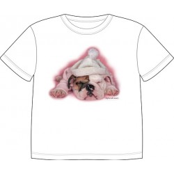 Dětské tričko s potiskem zvířat - Buldoček