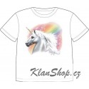 Dětské tričko s potiskem zvířat - Jednorožec