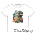 Dětské tričko s potiskem zvířat - Dinosauři