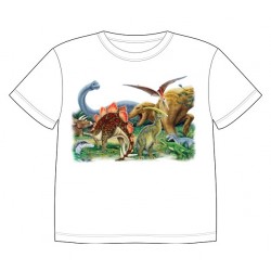Dětské tričko s potiskem zvířat - Dinosauři