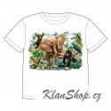 Dětské tričko s dobarvujícím se potiskem – Malá Zoo