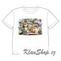 Dětské tričko s dobarvujícím se potiskem – Hrající si koťátka