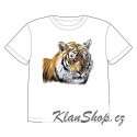 Dětské tričko s dobarvujícím se potiskem – Tygr