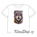 Dětské tričko s dobarvujícím se potiskem – Vlk