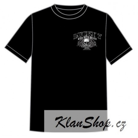 Dětské motorkářské tričko - Lucky 7