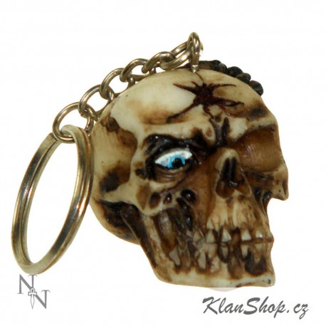 Klíčenka - Skull Spider