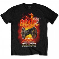 Tričko AC/DC - For Those About To Rock 40TH