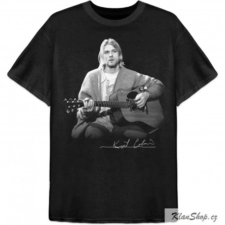 Tričko Kurt Cobain - Guitar