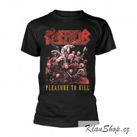 Pánské tričko Kreator - Pleasure To Kill
