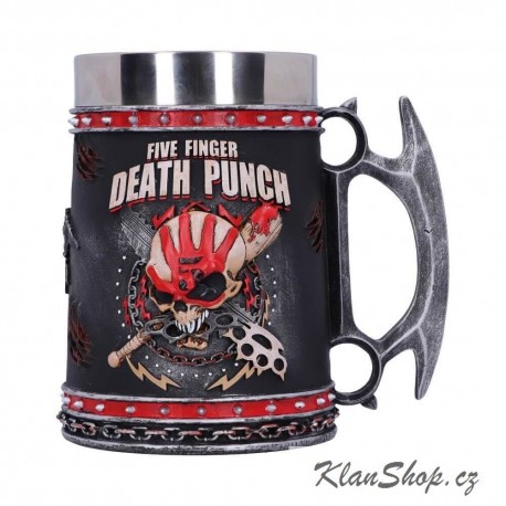 Korbel Na Pivo Five Finger Death Punch - Knuckle Duster Skull