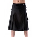 Pánský kilt Queen Of Darkness - Black kilt 