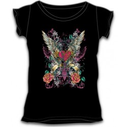 Dámské tričko - Heart And Wings