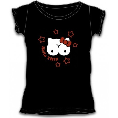 Dámské tričko - Hello Titty