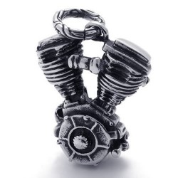 Ocelový přívěsek - Motor