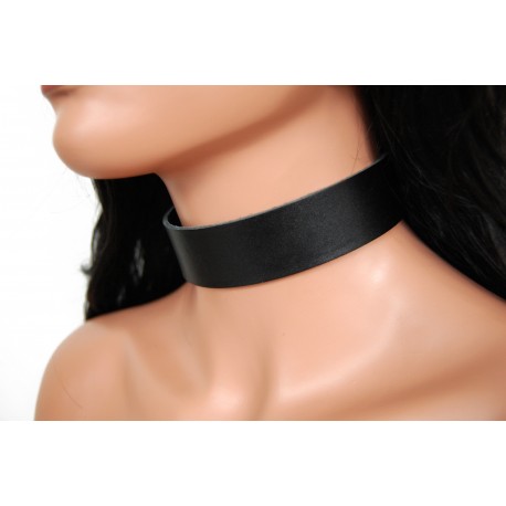 Kožený obojek prázdný