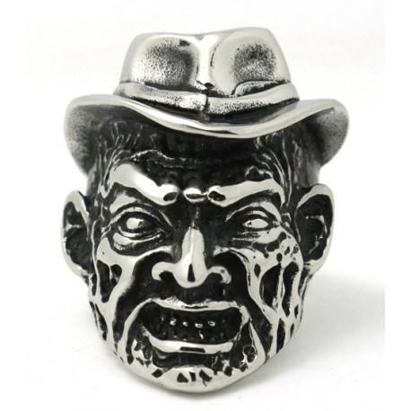 Prsten z chirurgické oceli - Freddy Krueger