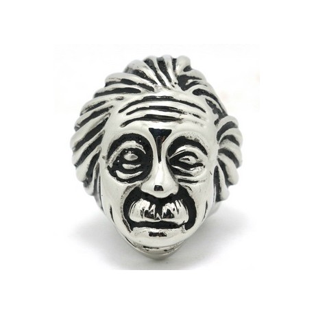 Prsten z chirurgické oceli - Einstein