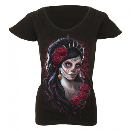 TABULKA VELIKOSTÍ DÁMSKÝCH TRIČEK SPIRAL DIRECT