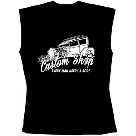 Pánské tričko bez rukávů - Custom Shop