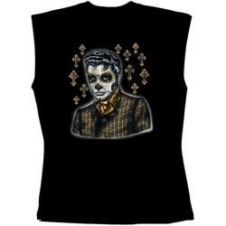 Pánské tričko bez rukávů - Greaser Day Of The Dead