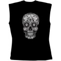 Pánské tričko bez rukávů - Sugar Skull