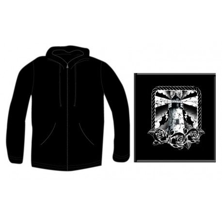 Pánská mikina se zipem - Lighthouse