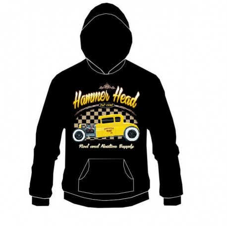 Pánská mikina s kapucí - Hammer Head