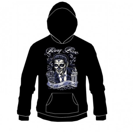 Pánská mikina s kapucí - Long Live Rock And Roll