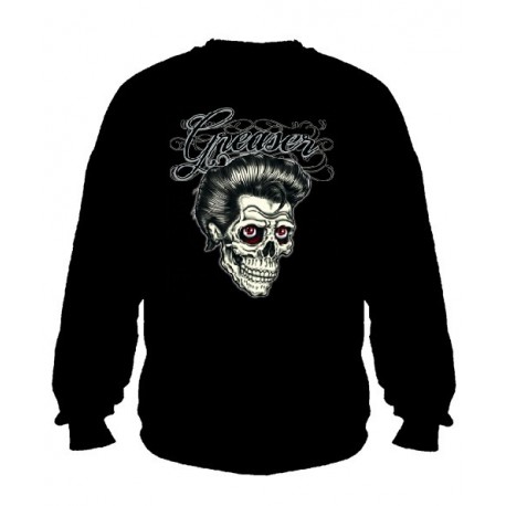 Pánská mikina bez kapuce - Greaser 