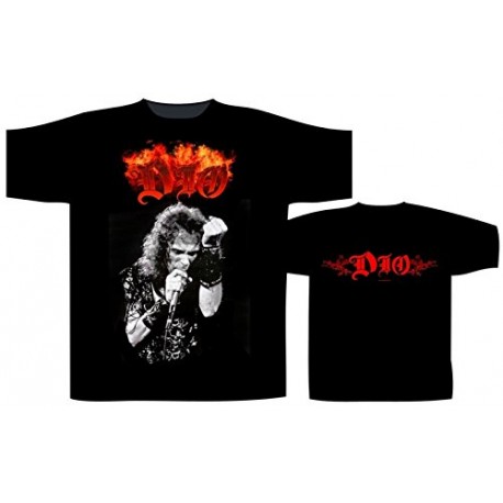 Pánské tričko se skupinou Dio - Flaming