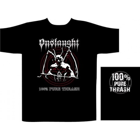 Pánské tričko se skupinou Onslaught - 100% Pure Thrash