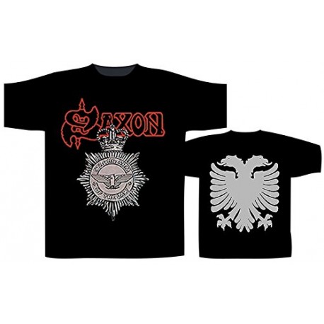 Pánské tričko se skupinou Saxon - Strong Arm Of The law