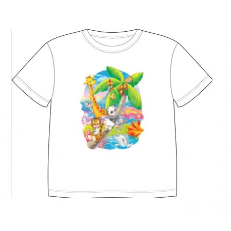 Dětské dobravující se tričko - Puppies