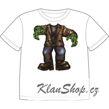 Dětské tričko s motivem těla - Zombie