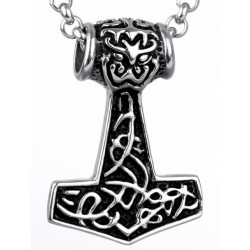 Ocelový přívěsek - Thorovo Kladivo