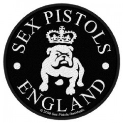 Nášivka Sex Pistols - Bulldog