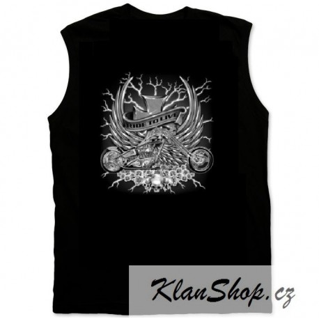 TABULKA VELIKOSTÍ PÁNSKÝCH TRIČEK BEZ RUKÁVŮ S POTISKEM